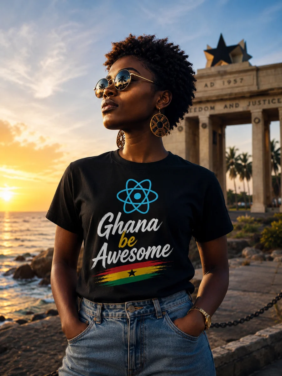 Ghana Be Awesome conference portrait